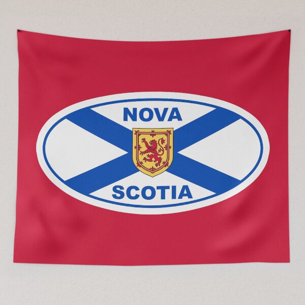 Item preview, NOVA SCOTIA Flag Gifts, Masks, Stickers & Products (GF) designed and sold by mpodger.
