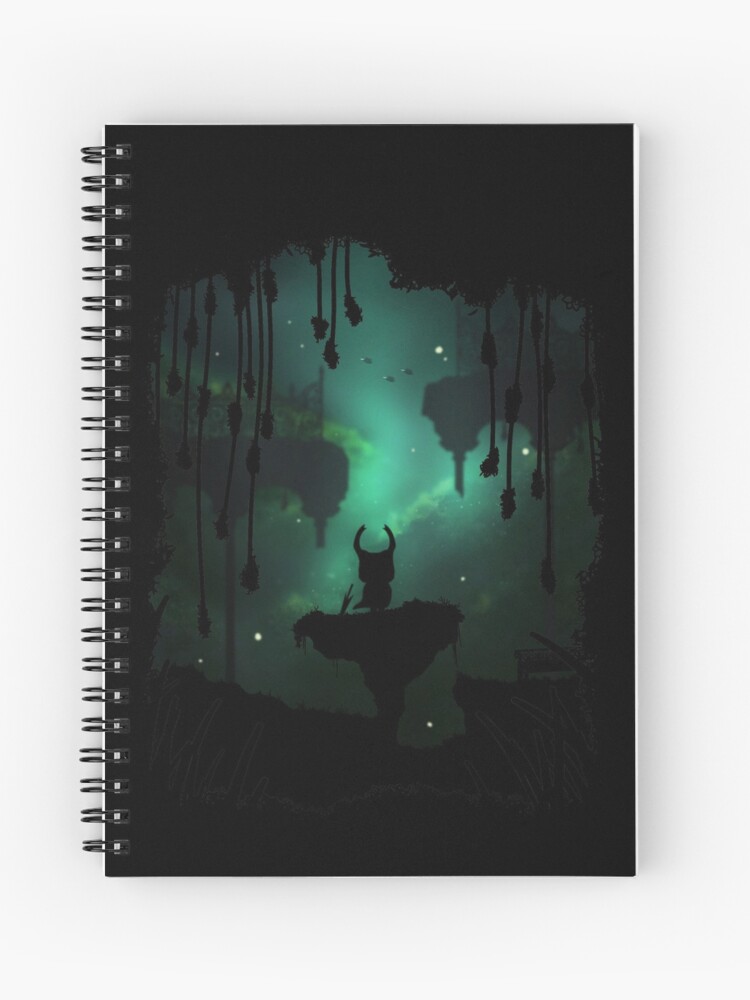Aperçu 1 sur 3. Carnet avec l'œuvre Le sentier vert créée et vendue par JustSomeBunny.