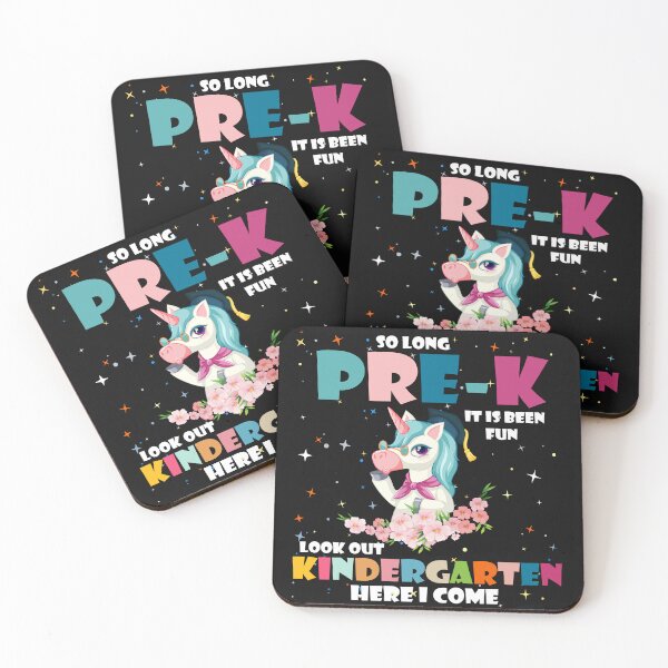 Item preview, So Long Pre-K Kindergarten Here I Come Unicorn Graduation T-Shirt designed and sold by JustBeCreative9.