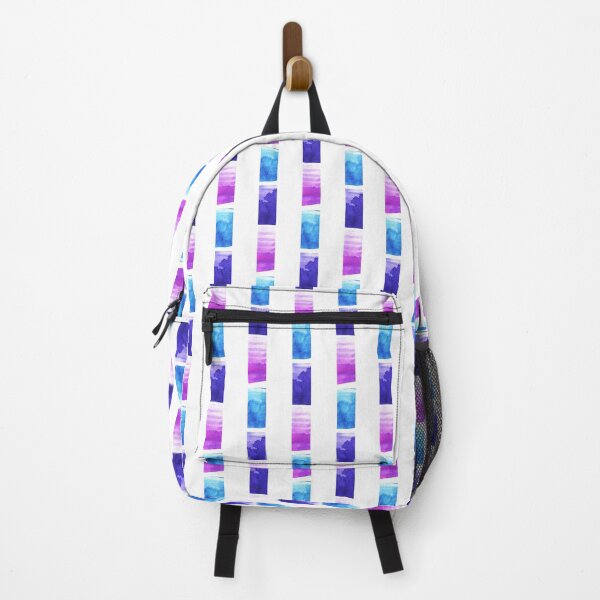 Item preview, Vertical blue and white striped  designed and sold by lausn.