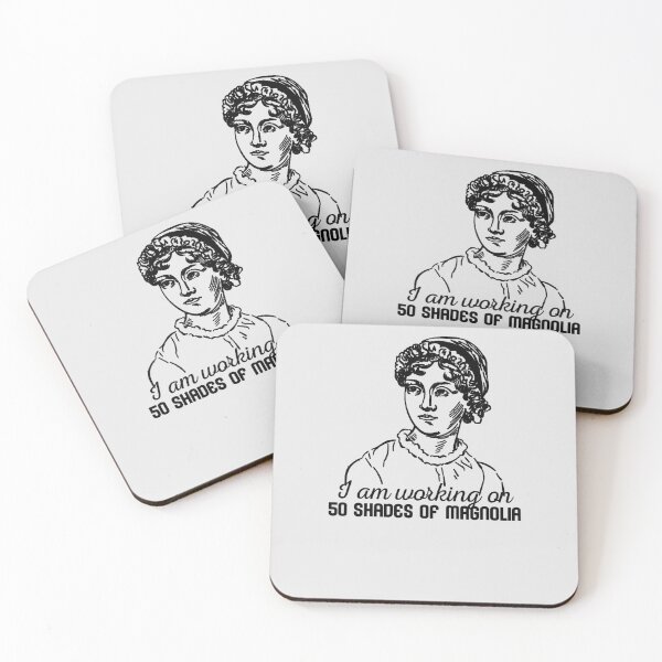 Item preview, Jane Austen Funny Working on 50 Shades of Magnolia designed and sold by TopTeeShop.