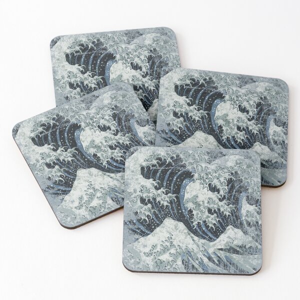 Item preview, Ocean Big wave, sea great waves pattern, for desk Mat Mouse Pads, mousepad designed and sold by Collagedream.