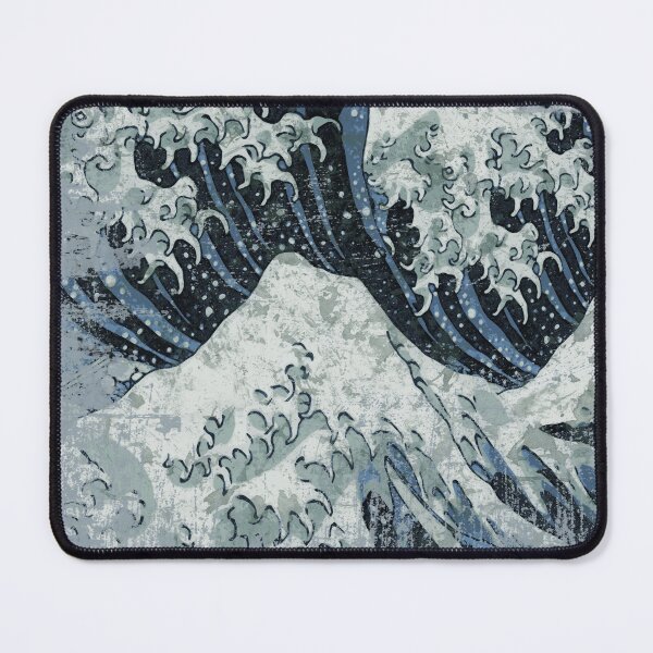 Item preview, Ocean Big wave, sea great waves pattern, for desk Mat Mouse Pads, mousepad designed and sold by Collagedream.