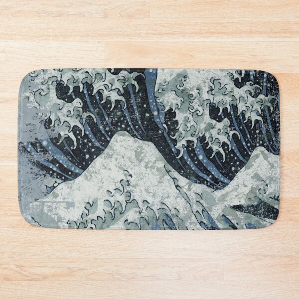 Item preview, Ocean Big wave, sea great waves pattern, for desk Mat Mouse Pads, mousepad designed and sold by Collagedream.
