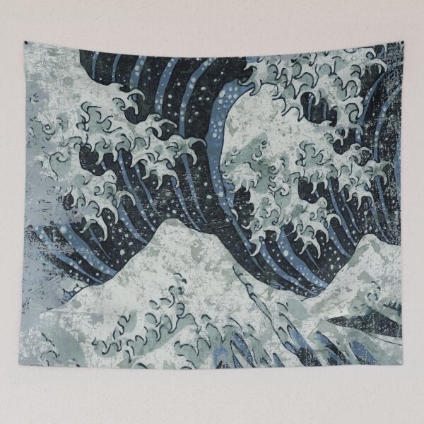 Item preview, Ocean Big wave, sea great waves pattern, for desk Mat Mouse Pads, mousepad designed and sold by Collagedream.