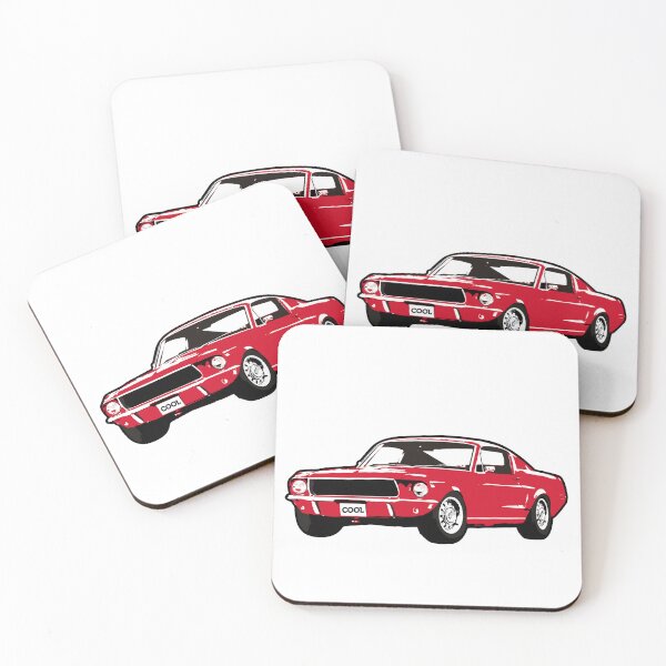 Item preview, Red 60s FM Fastback designed and sold by CoolRide.
