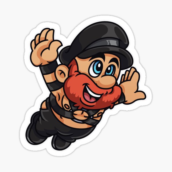 Leather Ginger Daddy Sticker