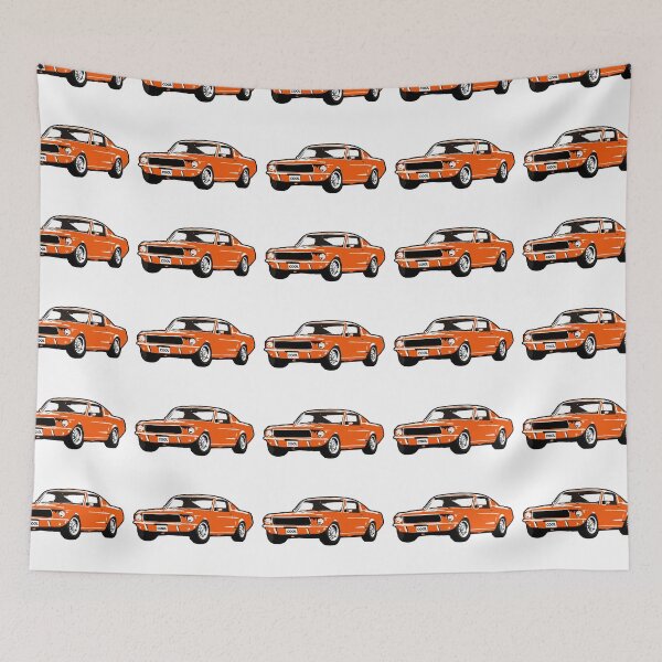 Item preview, Orange 60s FM Fastback designed and sold by CoolRide.
