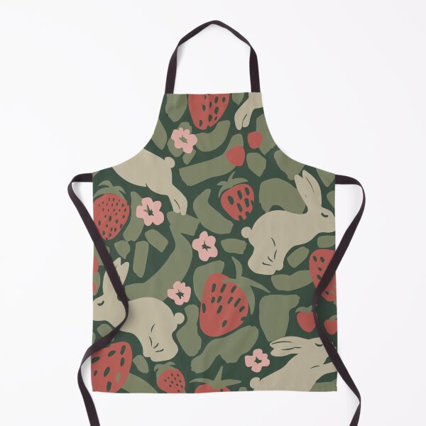 Item preview, Rabbit and Strawberry Flower Pattern designed and sold by mycologists.