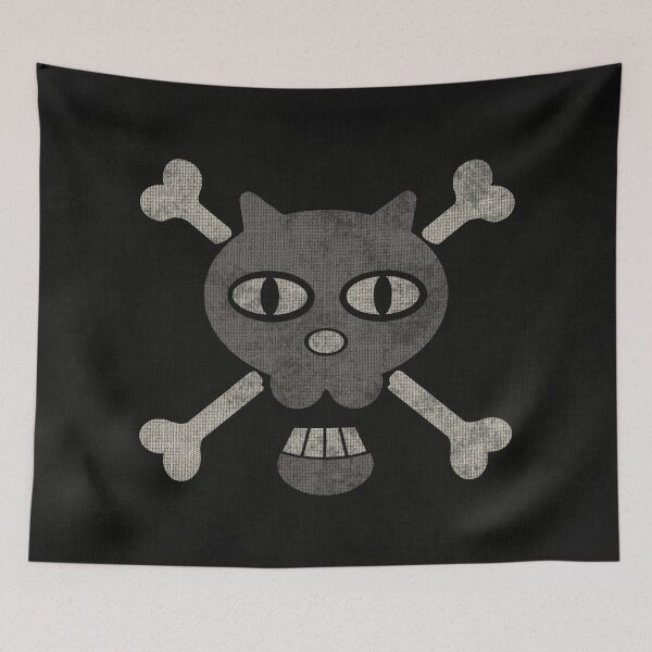 Item preview, OP 3 - Flag of the Black Cat Pirates designed and sold by Cleobule.