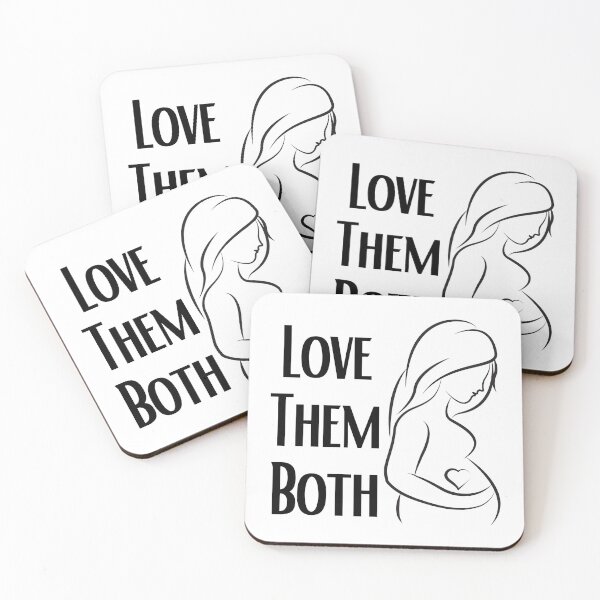 Item preview, Love Them Both Abolish Human Abortion designed and sold by NonPCTruths.