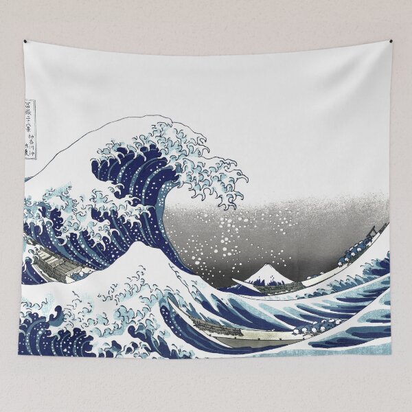 Item preview, Great Wave, Hokusai 葛飾北斎の神奈川沖浪 designed and sold by PixDezines.