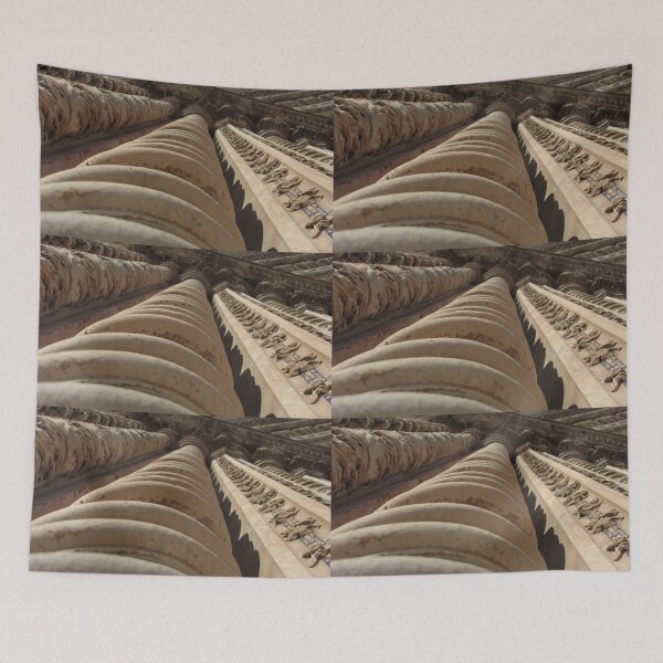 Item preview, Perpective pillar designed and sold by vonJohnstonArt.