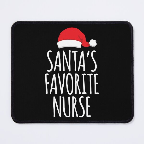Item preview, Christmas Tree Xmas Nurse Santa's Favorite Holiday Gift designed and sold by haselshirt.