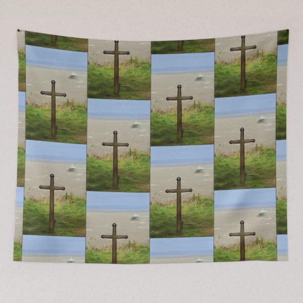 Item preview, Iron Cross Bollard on Church Hill designed and sold by anitahiltz.