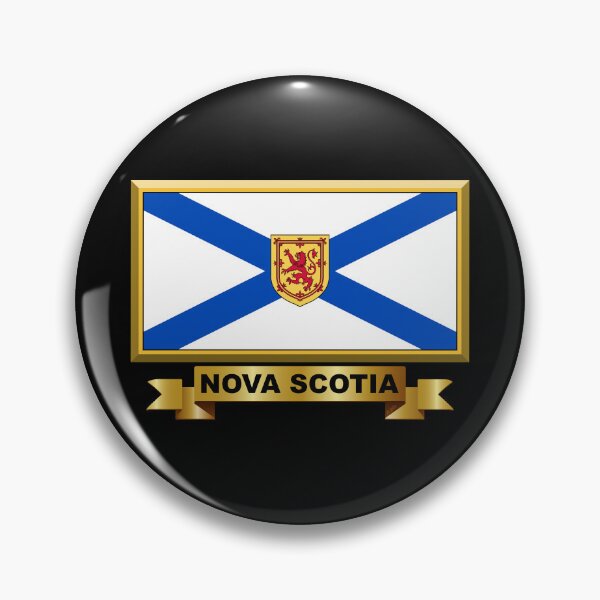 Item preview, NOVA SCOTIA Flag Gifts, Masks, Stickers & Products (N) designed and sold by mpodger.