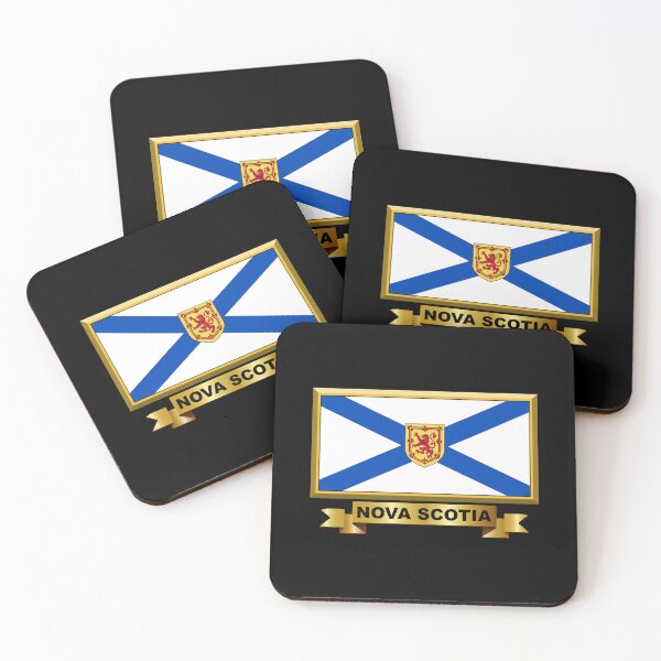 Item preview, NOVA SCOTIA Flag Gifts, Masks, Stickers & Products (N) designed and sold by mpodger.