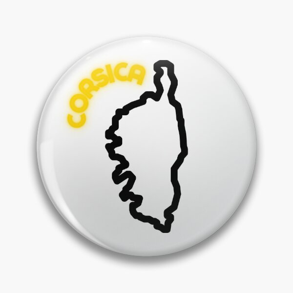 Item preview, Yellow corsica and island in black designed and sold by JAG2B.