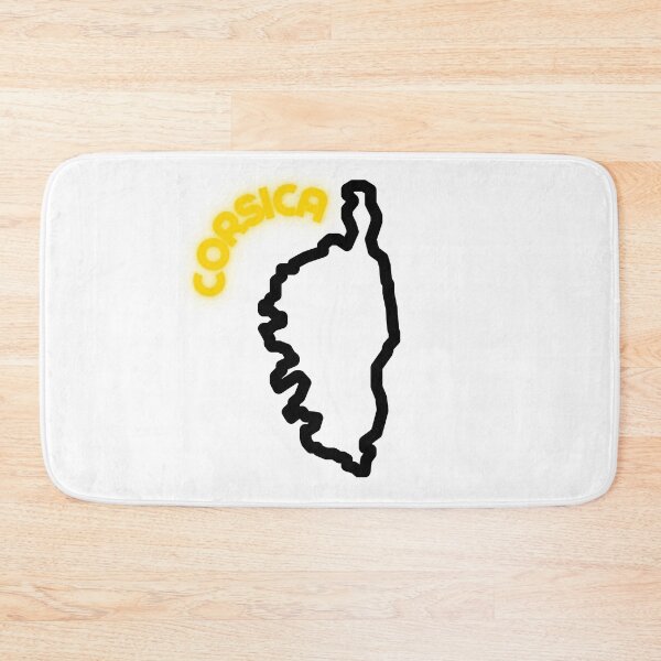 Item preview, Yellow corsica and island in black designed and sold by JAG2B.