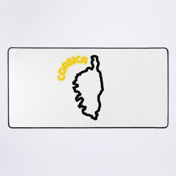 Item preview, Yellow corsica and island in black designed and sold by JAG2B.