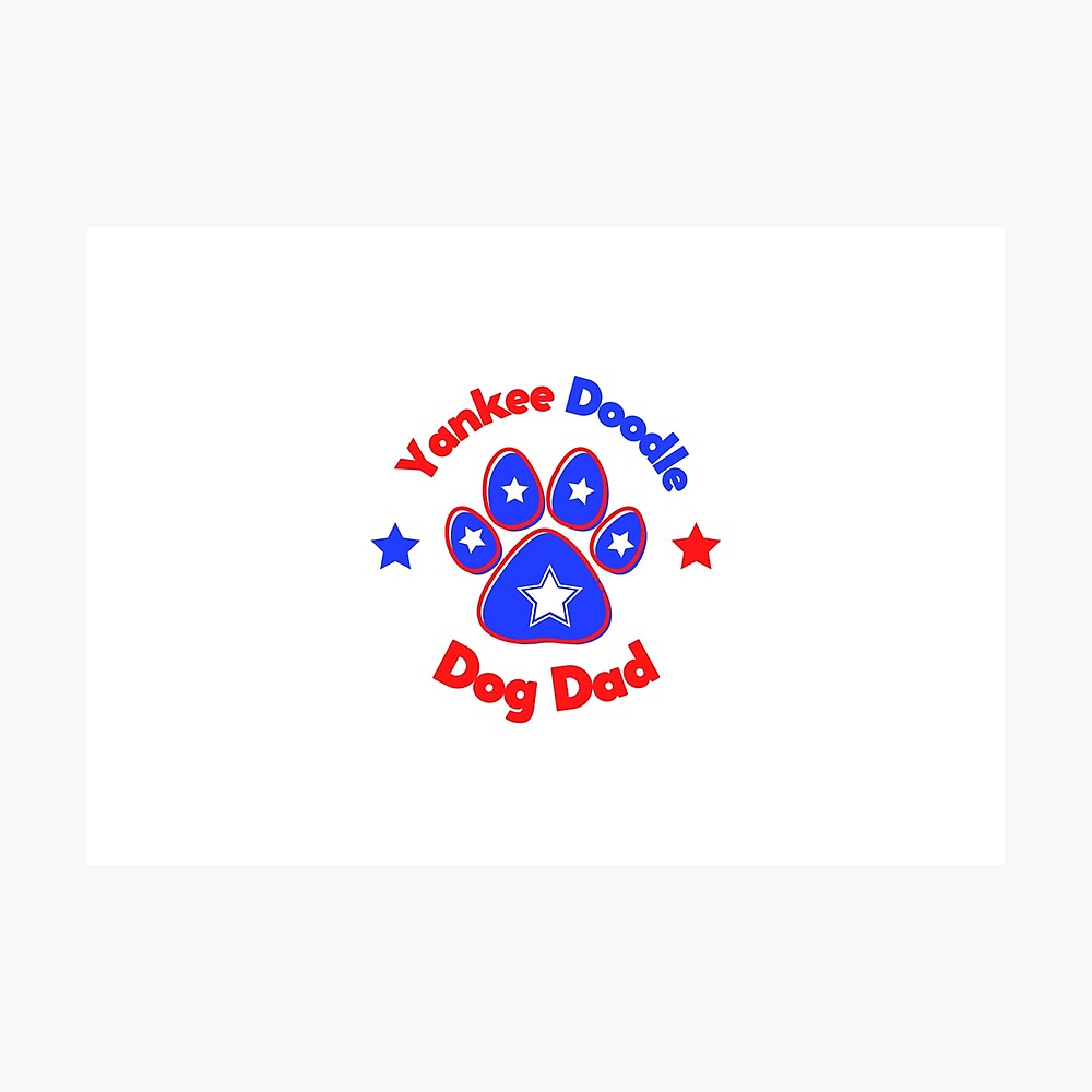 Yankee Doodle Dog Dad Essential T-Shirt for Sale by JCMCDesigns