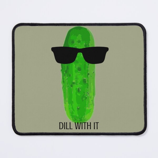 Item preview, Dill With It funny pickle designed and sold by MeikoDesign.