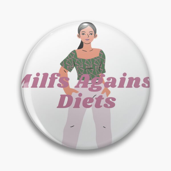 Anti Diet Pins and Buttons for Sale