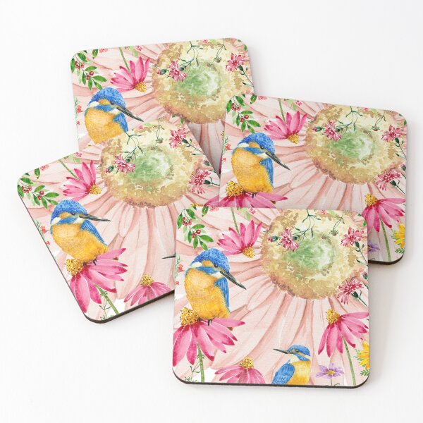 Item preview, Kingfisher floral composition designed and sold by PetitMartin.