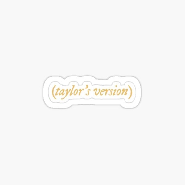 taylor’s version stars Sticker for Sale by grcngersnixx