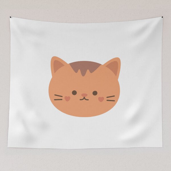 Item preview, Cute cat face  designed and sold by Vaglestyle.