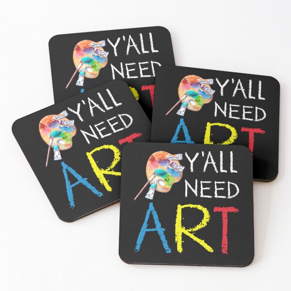 Item preview, Funny Artist Shirt - Y'all Need Art designed and sold by SunsetGloww.