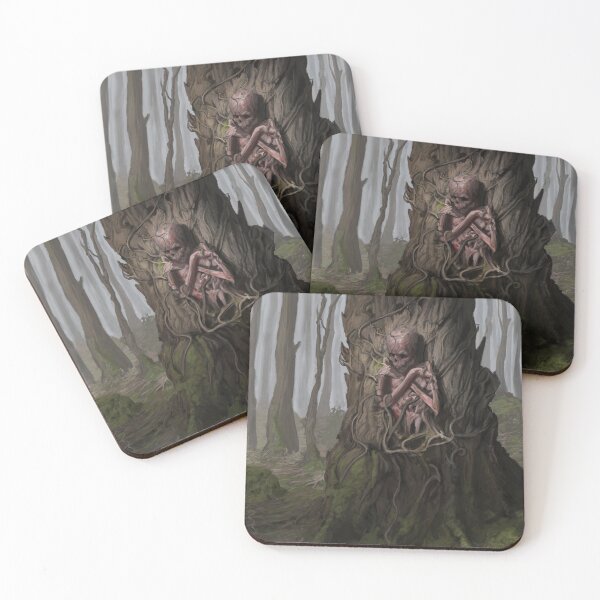 Item preview, "Back to the Roots" dark fantasy gothic painting designed and sold by Alex-Kuhn.