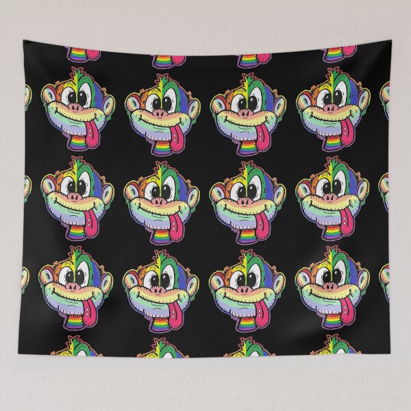 Item preview, Rainbow Clad Monkey designed and sold by Riccivela.