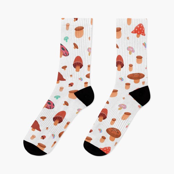 Item preview, Mushroom Family Series Pattern- White designed and sold by MILdecals.