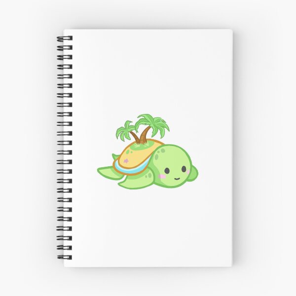 Item preview, Cute Turtle Island Shell Sticker designed and sold by 10six.