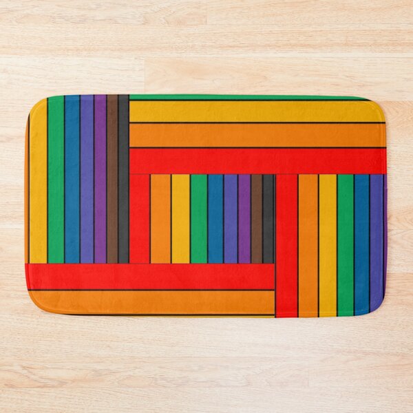 Item preview, Mod Colorful Rainbow Pattern designed and sold by BronikowskiART.