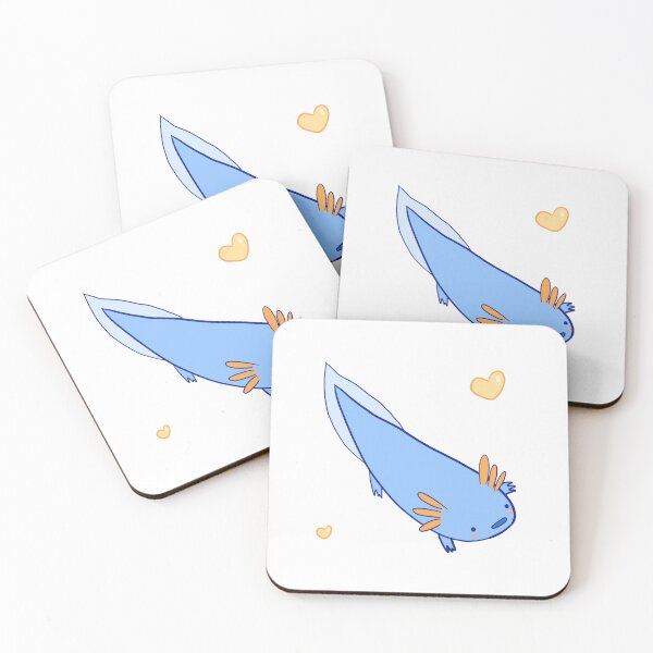Item preview, Blue axolotl designed and sold by Mayarart.