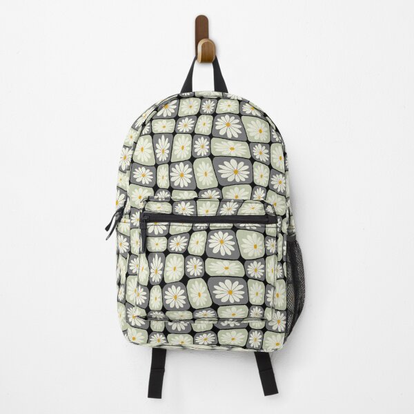 Item preview, Trippy Checkered Daisies | Neutral Tones designed and sold by CarolFreire.