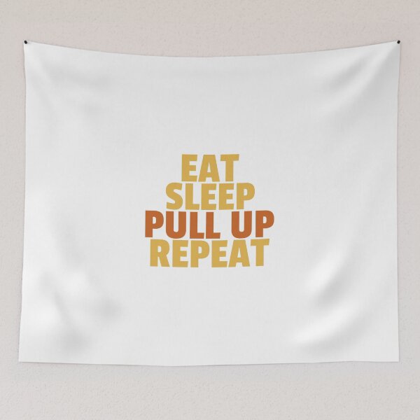 Item preview, EAT SLEEP PULLUP REPEAT- Calisthenics Design for a Bodyweight Athlete designed and sold by Cali-Power.