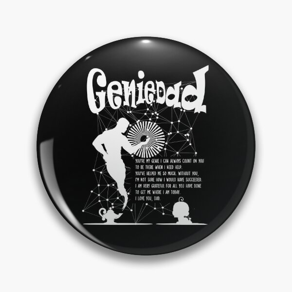 Item preview, Genie Dad (B),You’re my genie I can always count on you to be there when I need help.,Happy Father's Day T-Shirt, Father's Day Gift, Moustache Shirt designed and sold by Vaccine159.