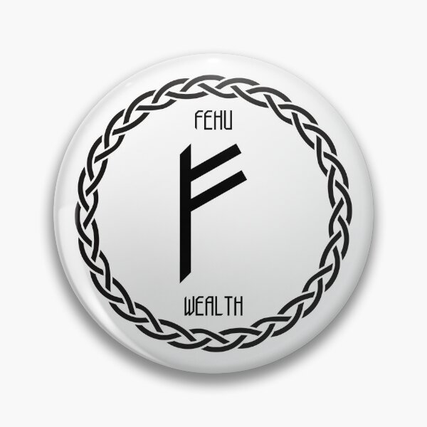 Item preview, Fehu Rune Celtic Knot Shirts & Accessories designed and sold by AgeOfHeroes.