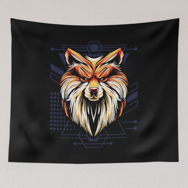Item preview, Old Wise Furry Cartoon Fox designed and sold by BakaOutfit.
