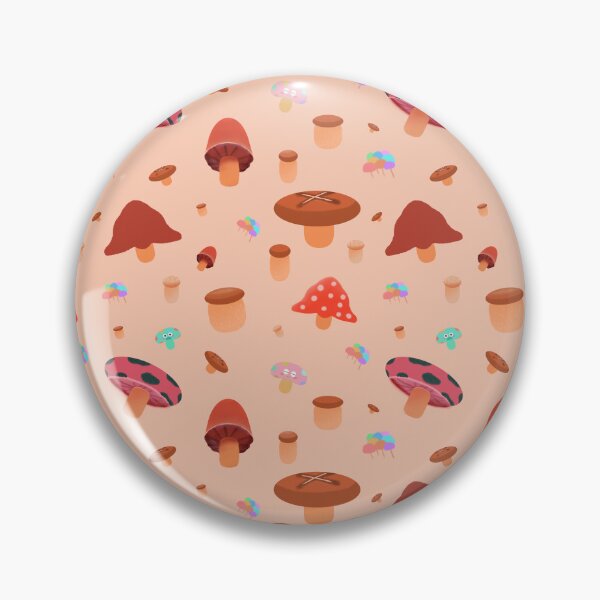 Item preview, Mushroom Family Series Pattern- Light Orange designed and sold by MILdecals.