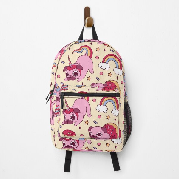 Item preview, Pug unicorn pattern - cute gift designed and sold by Paperfly Studio.