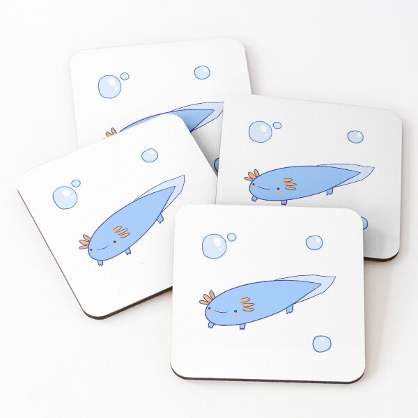 Item preview, Cute blue axolotl designed and sold by Mayarart.
