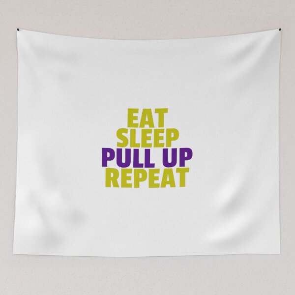 Item preview, EAT SLEEP PULLUP REPEAT- Calisthenics Design for a Bodyweight Athlete designed and sold by Cali-Power.
