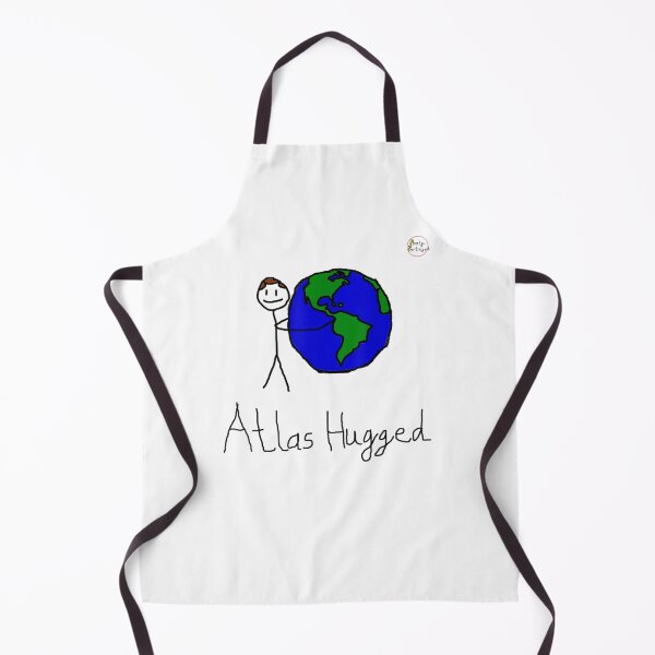 Item preview, Atlas Hugged Graphic Novelty Joke Tee, Poorly Drawn designed and sold by dickvusqr.