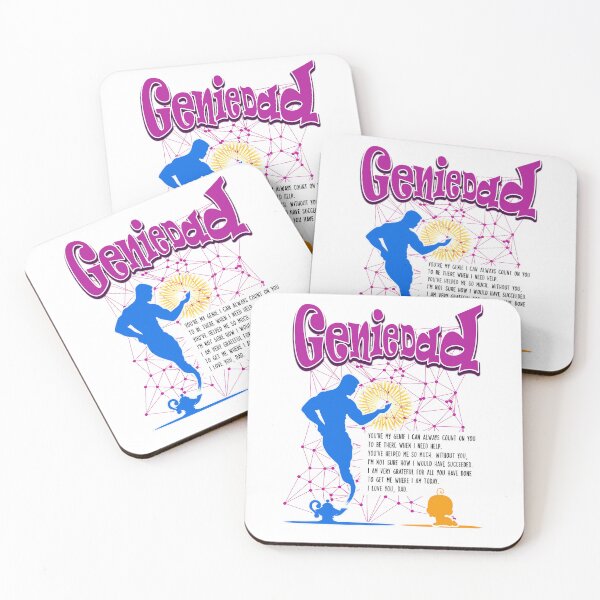 Item preview, Genie Dad (WC),You’re my genie I can always count on you to be there when I need help.,Happy Father's Day T-Shirt, Father's Day Gift, Moustache Shirt designed and sold by Vaccine159.