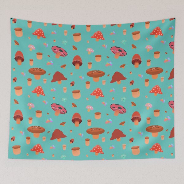Item preview, Mushroom Family Series Pattern- Green designed and sold by MILdecals.