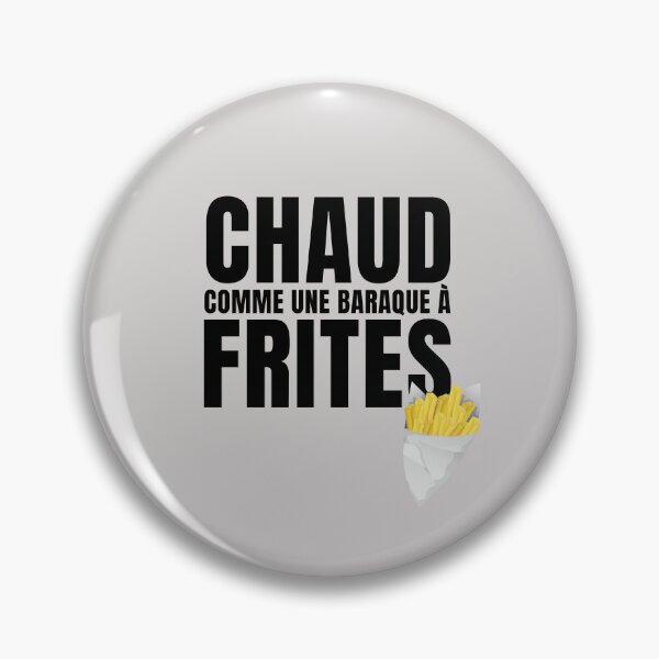 Item preview, Hot like a fries stand, Belgian expression designed and sold by PausePapote.